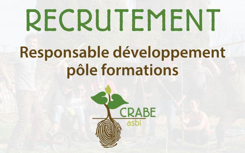 Nous recrutons un.e responsable développement pôle formations