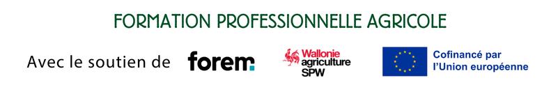 Formation professionnelle agricole - logos partenaires
