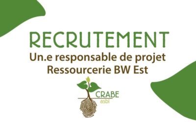 Nous recrutons un.e responsable projet Ressourcerie BW Est